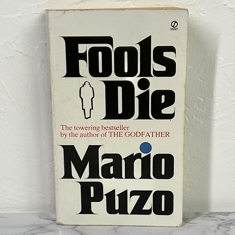 Fools Die by Mario Puzo Vintage Paperback 1979 Signet